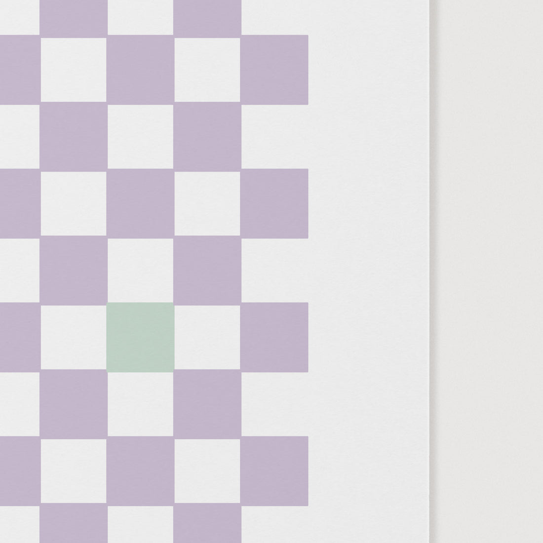 tiny lavender squares inspired wall art poster
