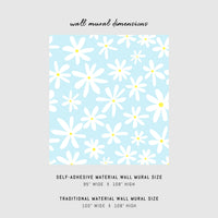Daisy Wall Mural