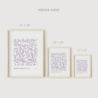 Livettes Wallpaper poster sizes