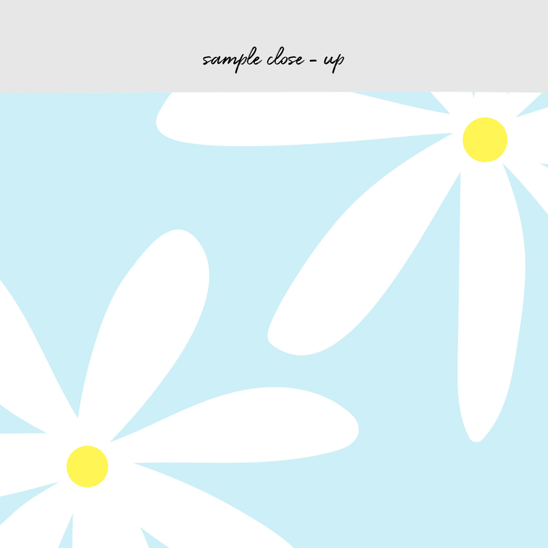 Daisy Wall Mural