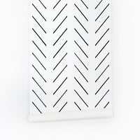 Minimal simple self adhesive nursery wallpaper