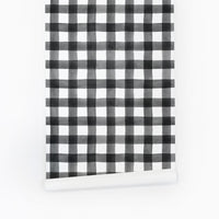 Buffalo check washable wallpaper for bathroom and kitchen
