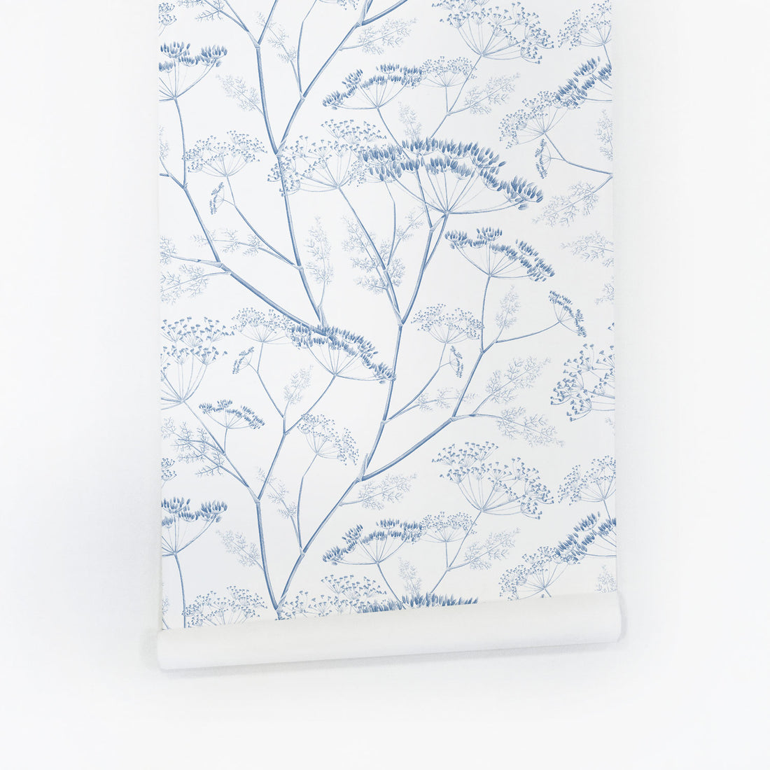 vintage wildflower inspired removable wallpaper