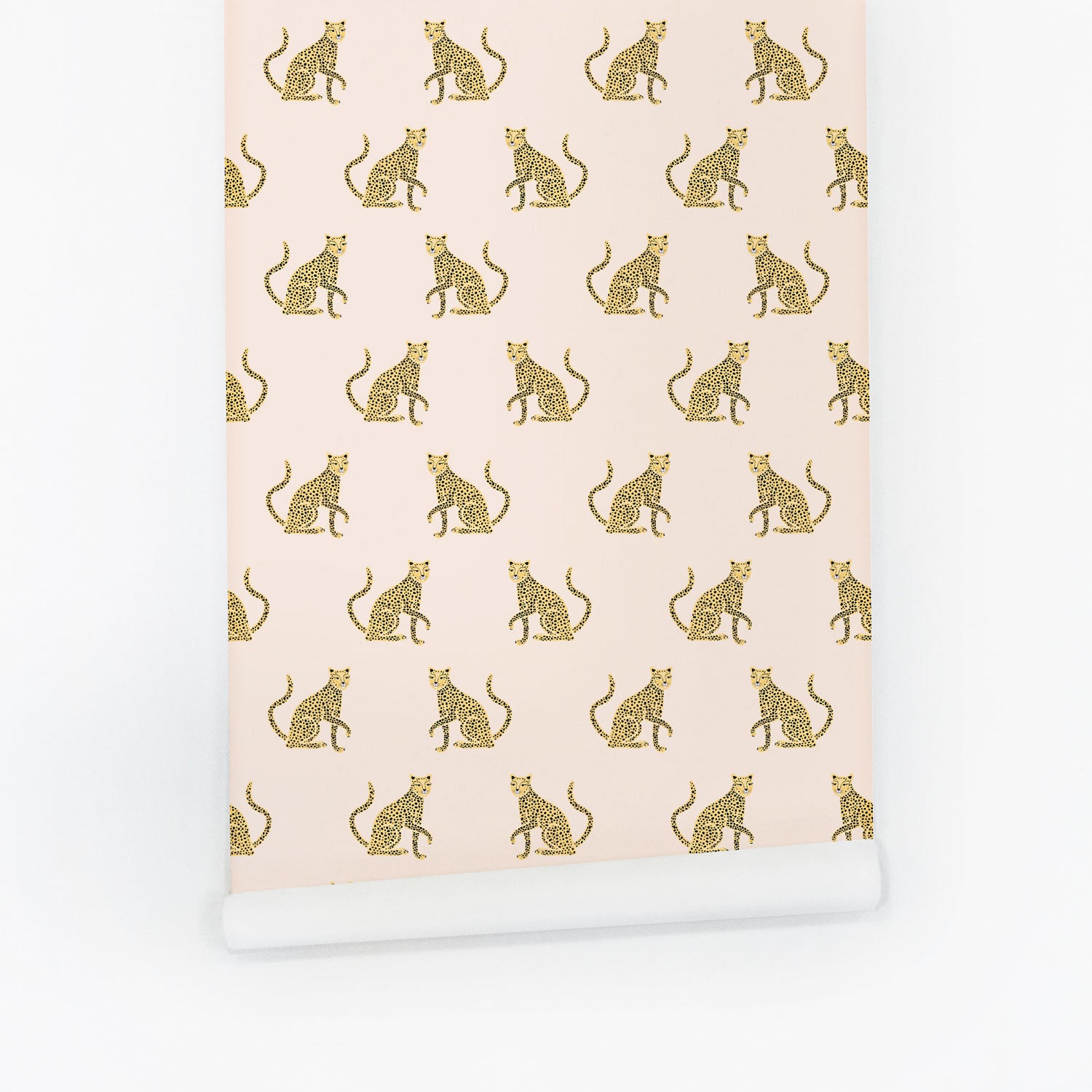 Animal Print Leopard Wallpaper - Peel and Stick – Simple Shapes