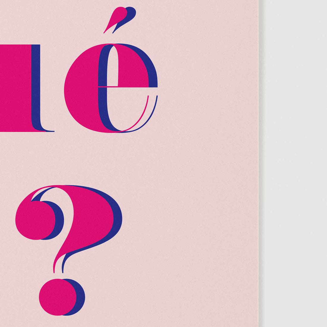 close up of spanish quote art print