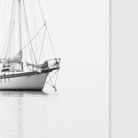 Sailing boat close up