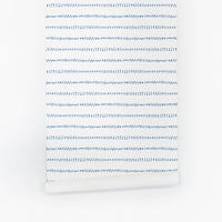 delicate blue dots nautical beach house removable wallpaper