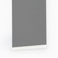 Temporary removable diagonal stripes wall paper