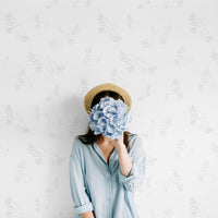 dove bird print removable wallpaper for kids room