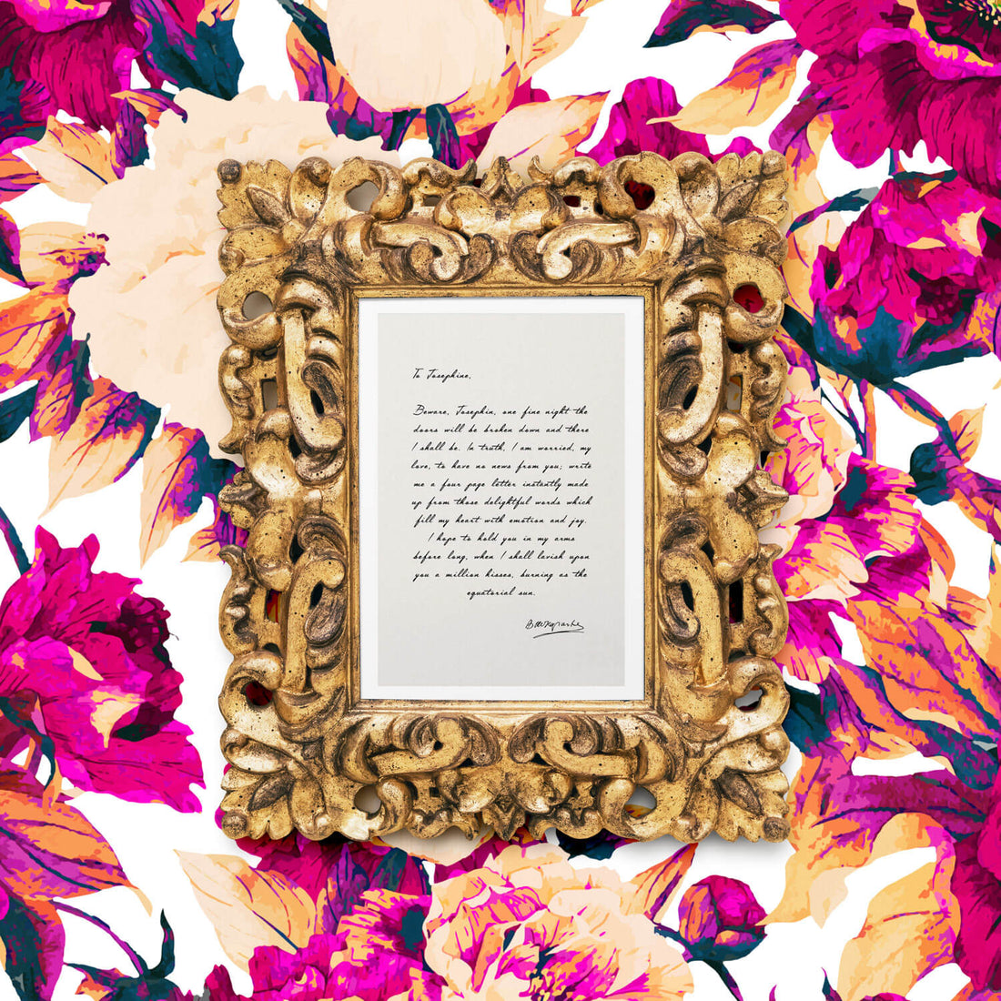 fuchsia colored floral removable wallpaper for home interiors