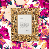 fuchsia colored floral removable wallpaper for home interiors