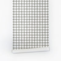 Gingham self-adhesive wallpaper