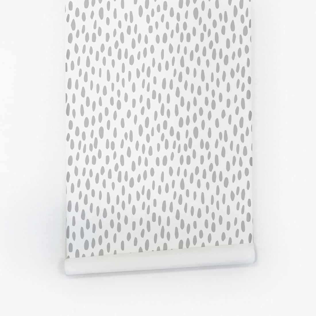 Designer wallpaper with grey speckle accents