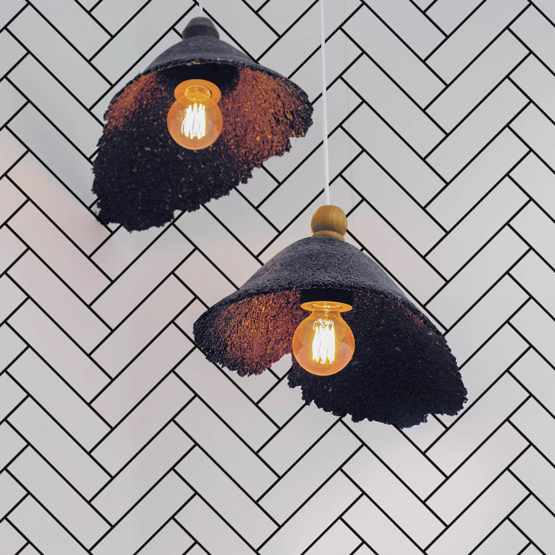 bold chevron tile inspired removable wallpaper design