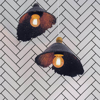 bold chevron tile inspired removable wallpaper design