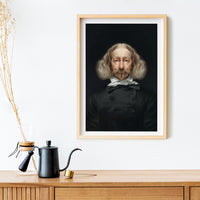 Crazy painter self portrait art print