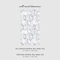 faux marble design wallpaper in neutral colors