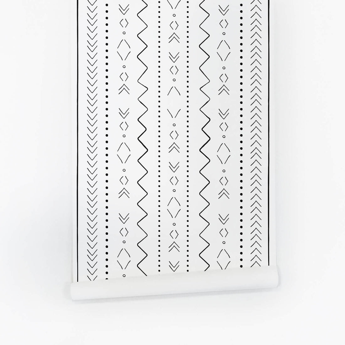 Aztec tribal temporary self adhesive wallpaper