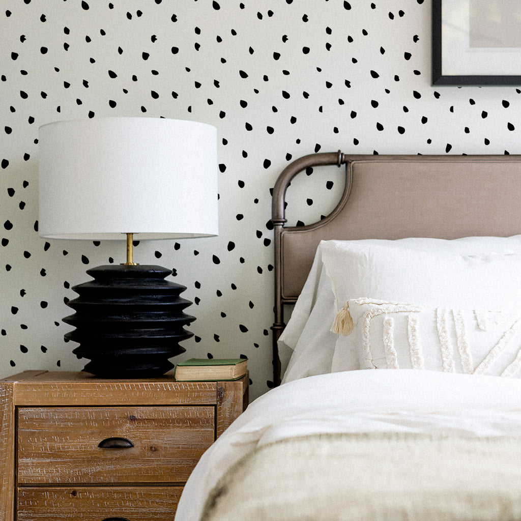 Black And White Wallpaper Pattern For Room