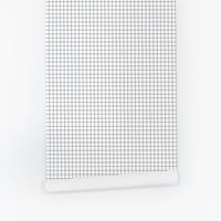 tiny black and white checkers pattern removable wallpaper