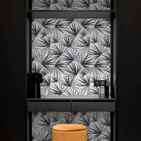 modern jungle style bedroom vanity