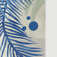 Ocean inspired wall art close up