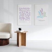 mix and match art posters for scandinavian interior
