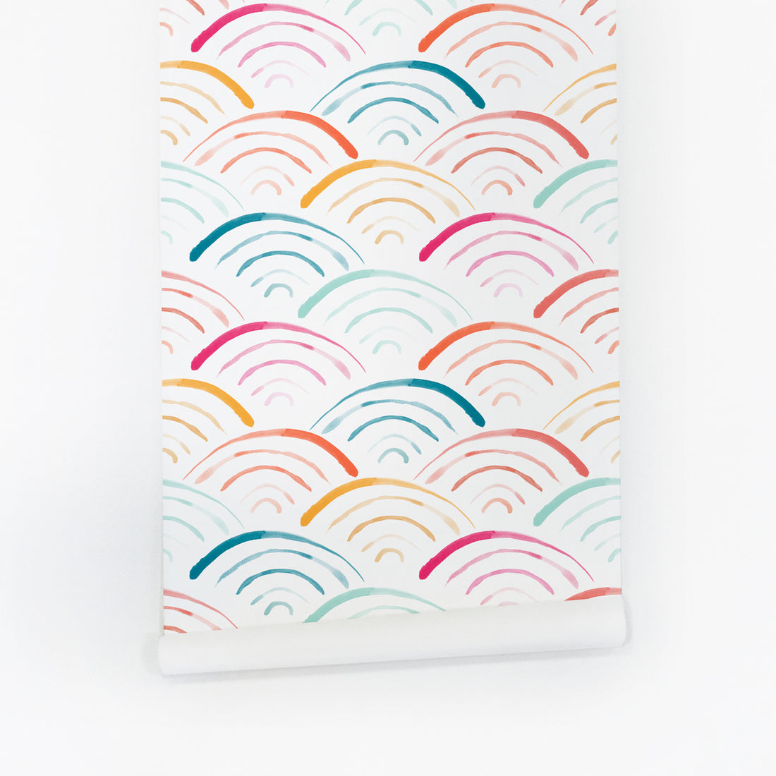 Rainbow removable wallpaper by Livettes