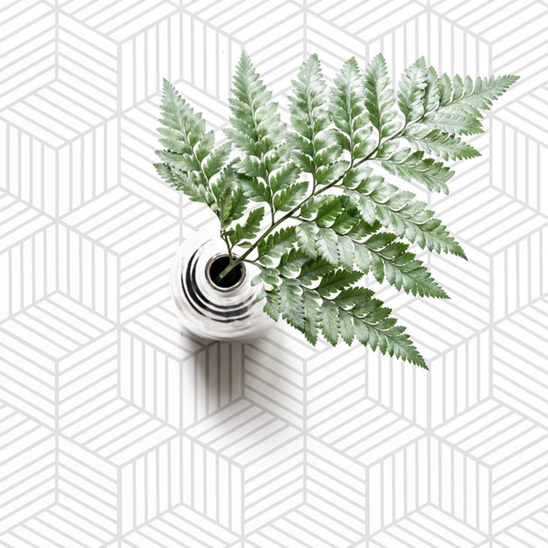 Cube design removable wallpaper