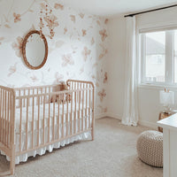 Soft Floral Design wall mural