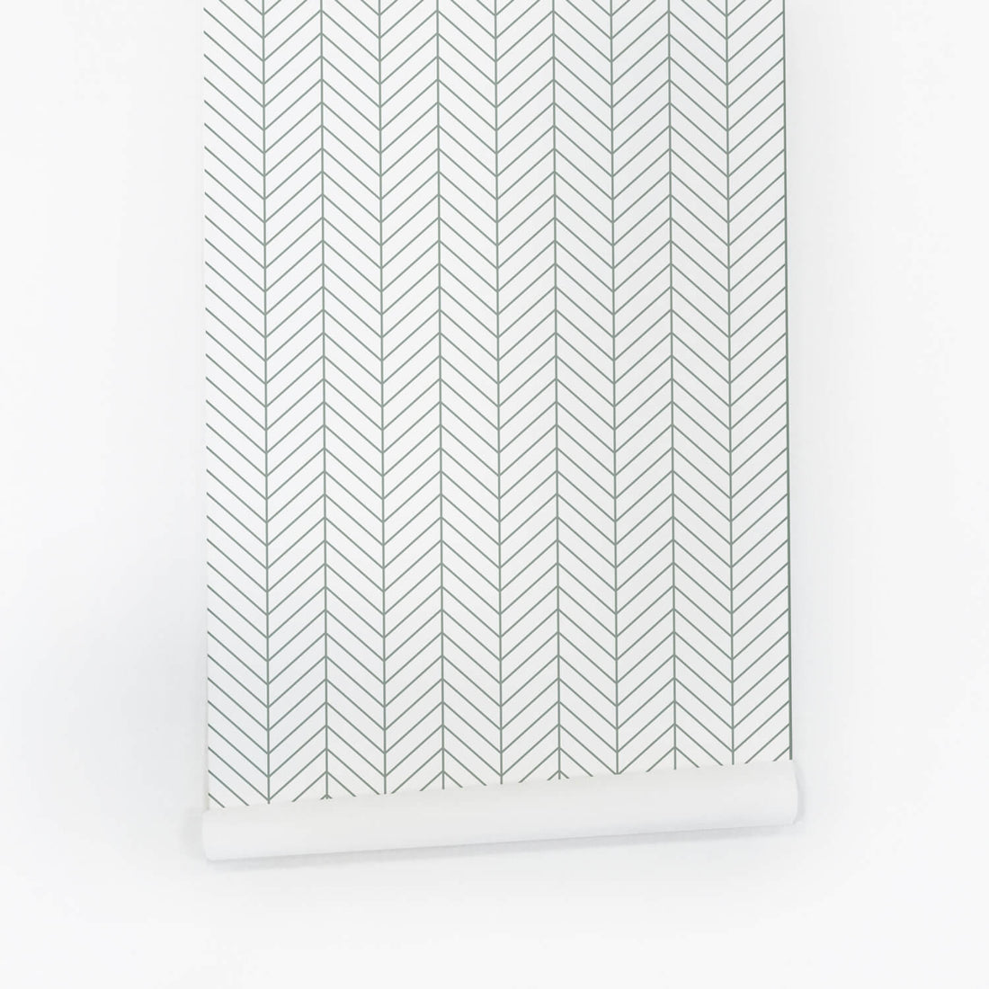 light green chevron print wallpaper with thin lines