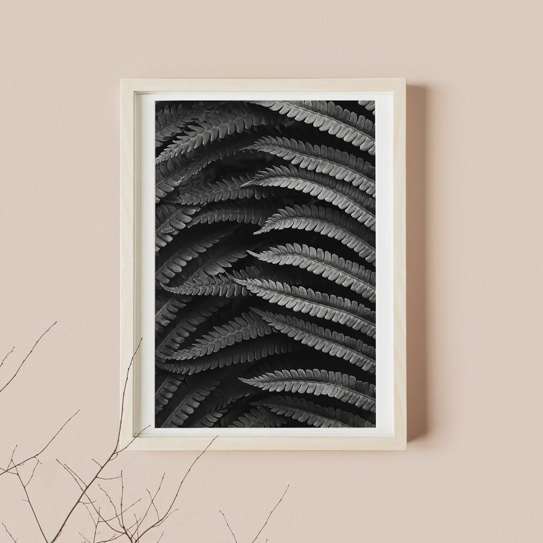 Fern Leaf Photography Poster Print