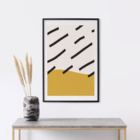 Mid century art print