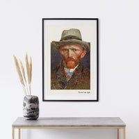 vincent van gogh self portrait poster