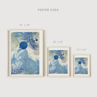 Ocean inspired wall art posters available sizes