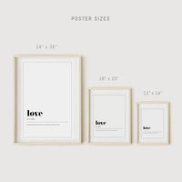 Graphic text prints