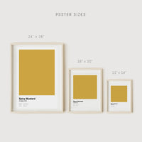 Pantone color wall decors
