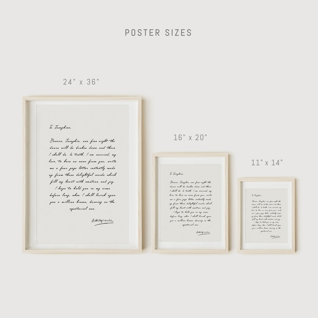 Vintage prints poster