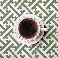 victorian style kitchen design with retro removable wallpaper