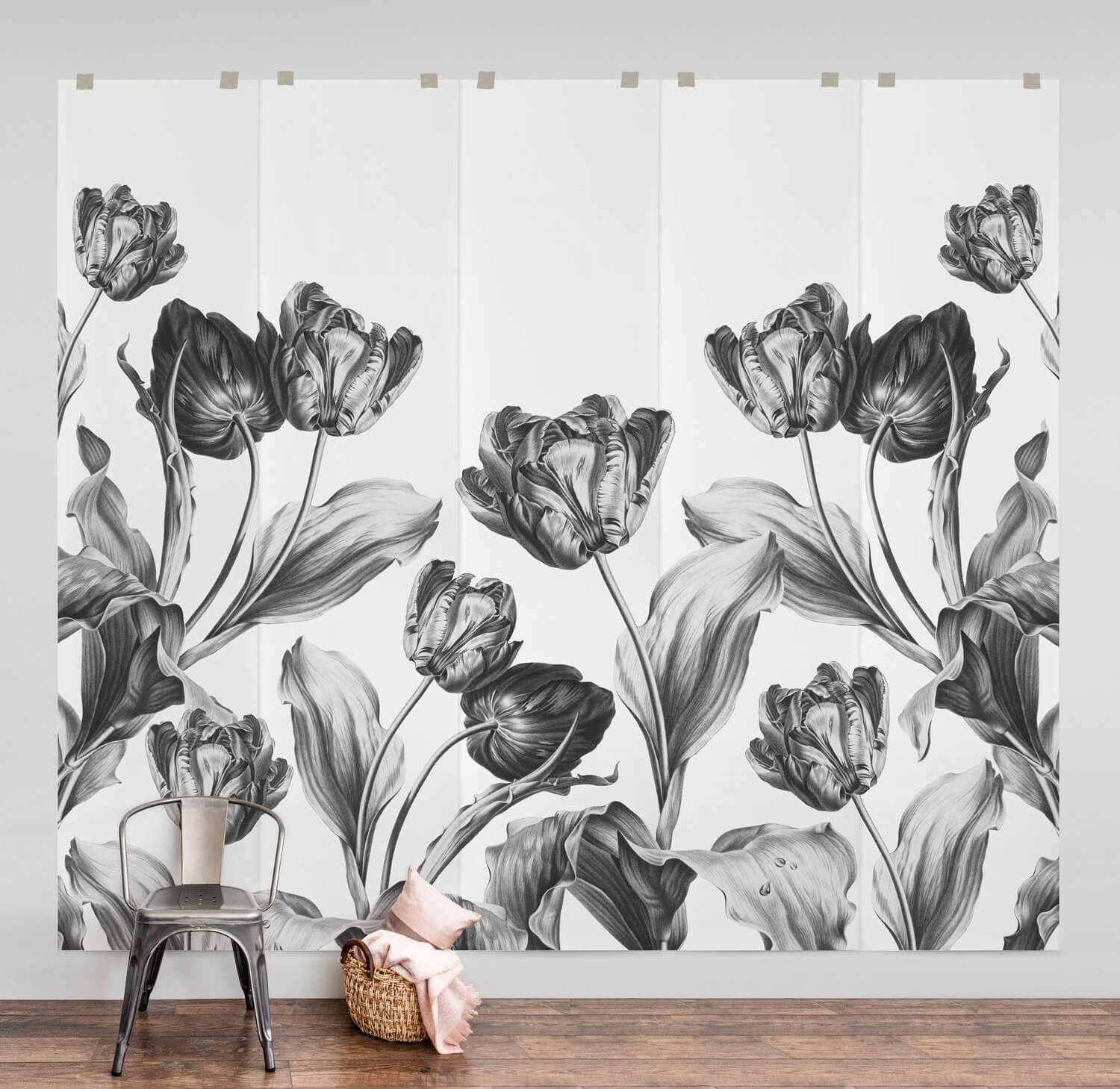 tulip wallpaper for wall