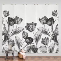 Dutch floral vintage tulips wall mural