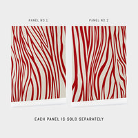 animal print wallpaper with bright zebra stripes