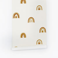 colorful tiny rainbow pattern removable wallpaper