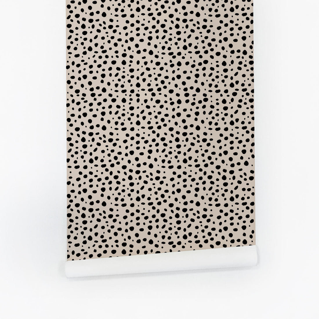 animal print neutral peel and stick wallpaper