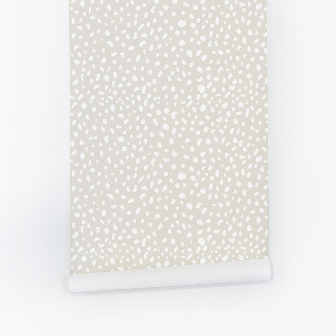dalmatian spots neutral removable wallpaper design