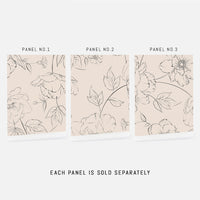 pink floral bohemian wallpaper peel and stick
