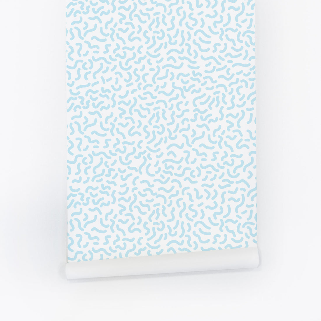 blue intricate print removable wallpaper