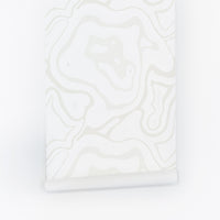 off white agate peel and stick wallpaper