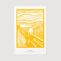 Edvard Munch The Scream Painting Modern Art Print