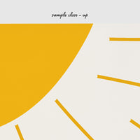 Sunshine removable wallpaper